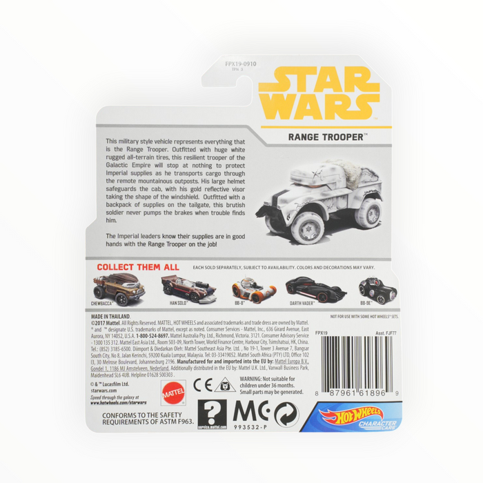 Hot Wheels Range Trooper - Character Cars