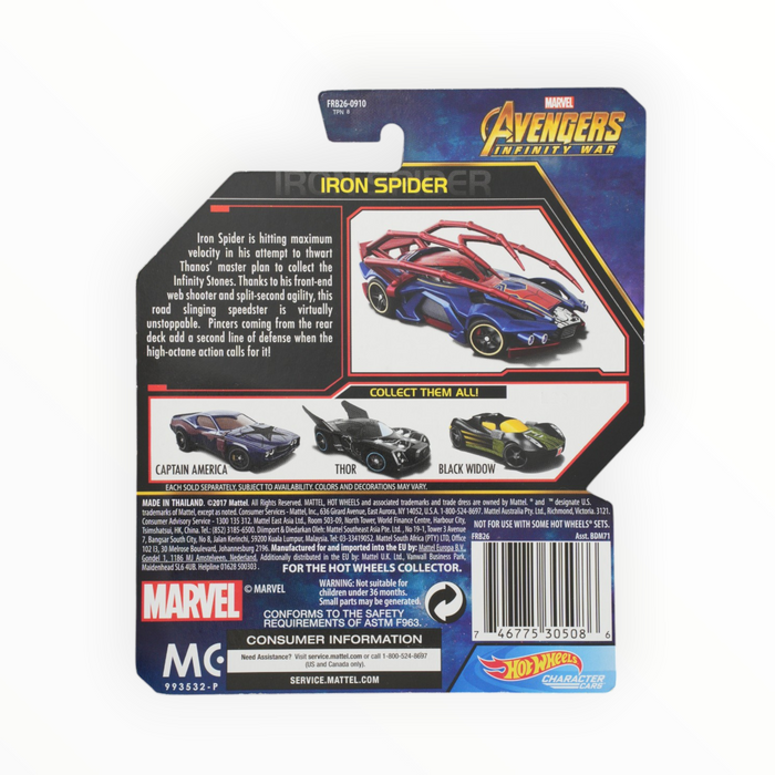 Hot Wheels Iron Spider - Character Cars (2018)