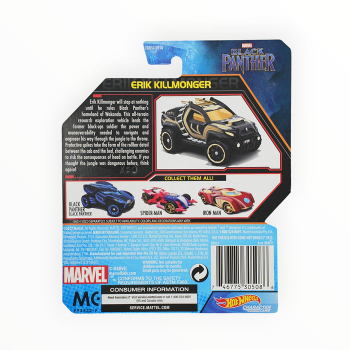 Hot Wheels Erik Killmonger - Character Cars (2018)