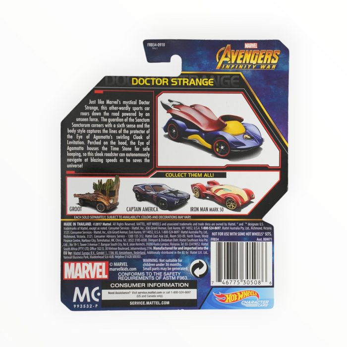 Hot Wheels Doctor Strange - Character Cars (2018)