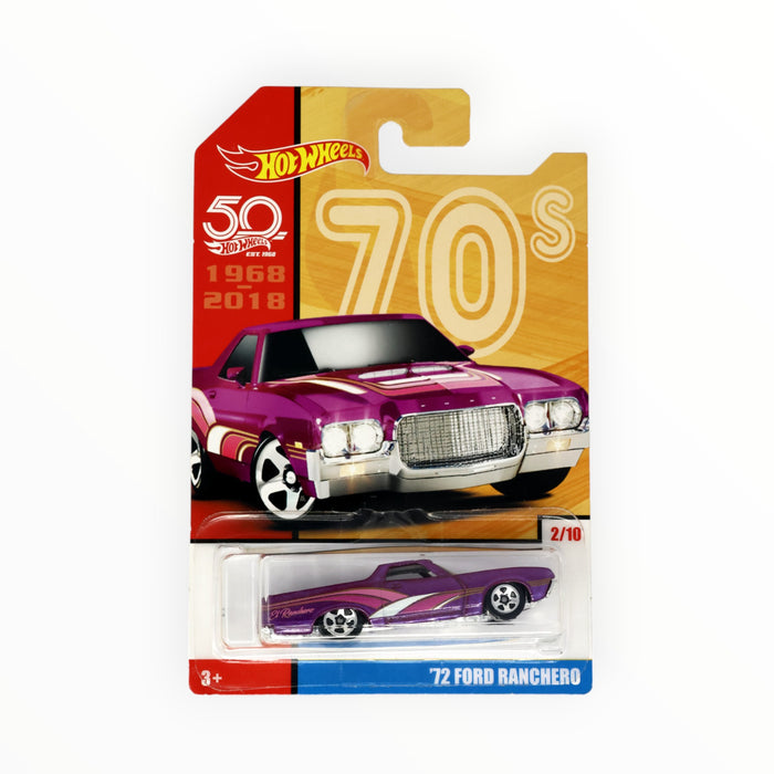 Hot Wheels '72 Ford Ranchero - HW 50th Anniversary (2018)