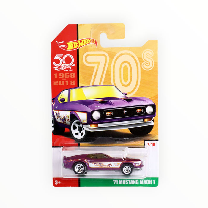 Hot Wheels '71 Mustang Mach 1 - HW 50th Anniversary (2018)