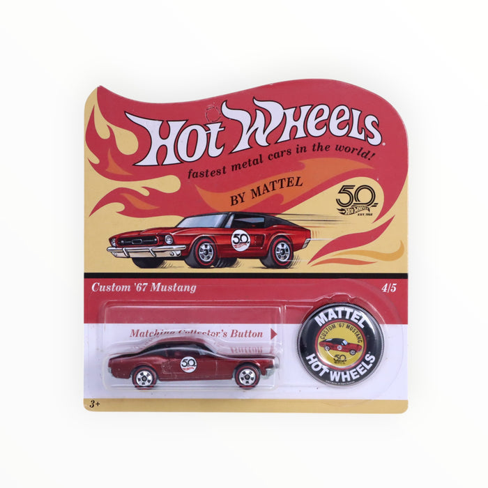 Hot Wheels Custom '67 Mustang - HW 50th Anniversary (2018)