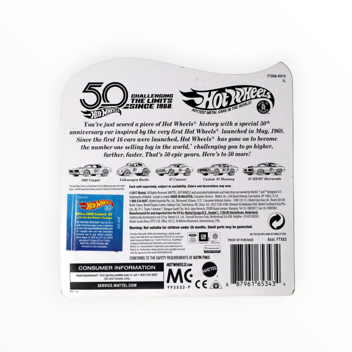 Hot Wheels '67 HEMI Barracuda - HW 50th Anniversary (2018)