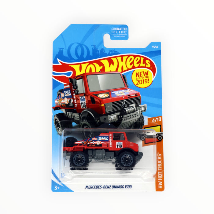 Hot Wheels Mercedes-Benz Unimog 1300 - Mainline (2019) 7/250