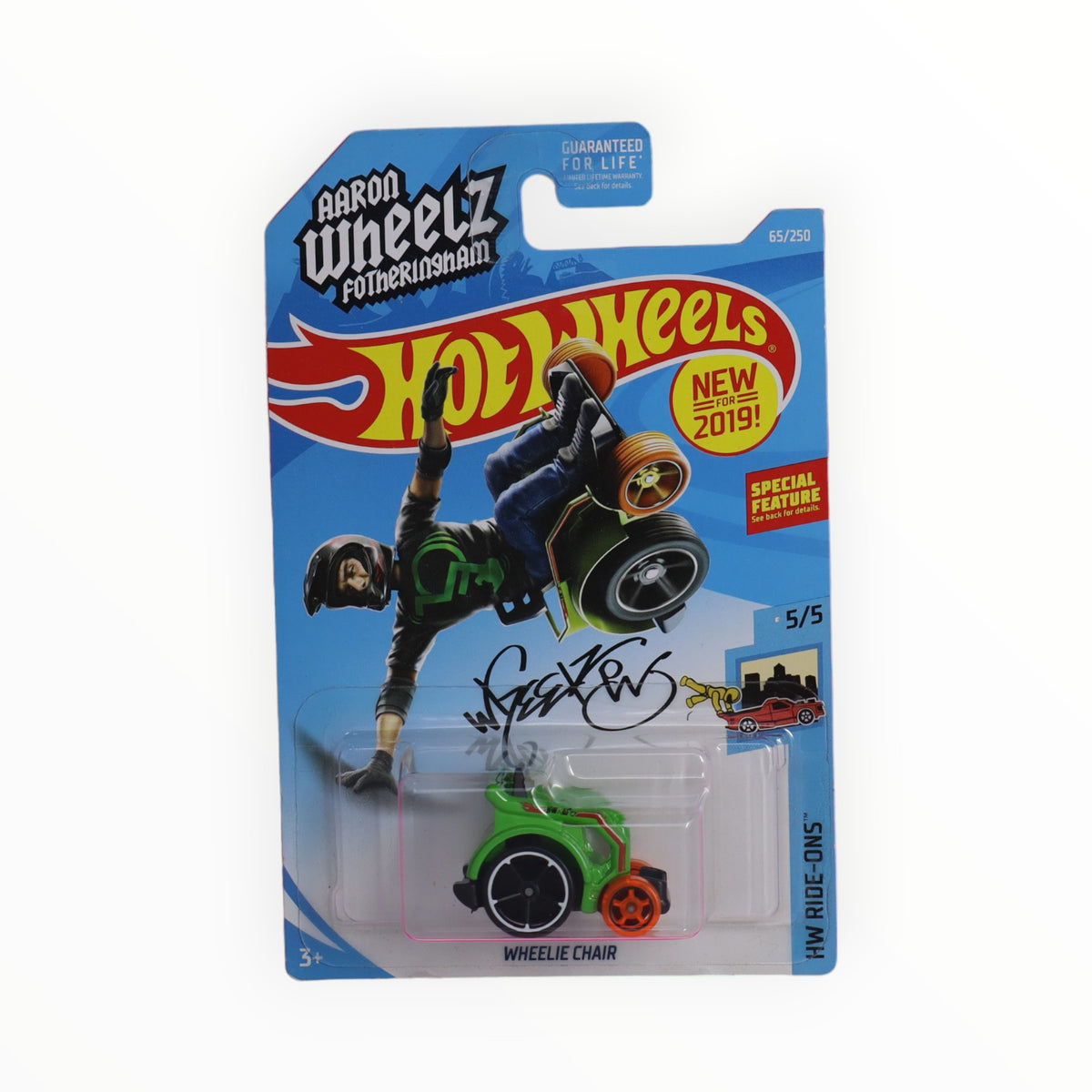 Hot Wheels Wheelie Chair Ride-On Toy – Pink & Black, 1/64 Scale, Ages 3+ - View #4