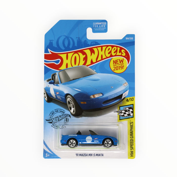 Hot Wheels '91 Mazda MX-5 Miata - Mainline (2019) 184/250