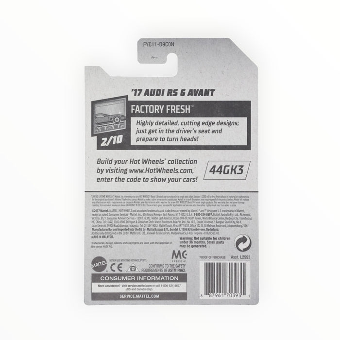 Hot Wheels '17 Audi RS 6 Avant - Mainline (2019) 214/250