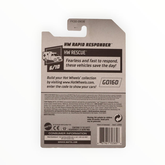 Hot Wheels HW Rapid Responder - Mainline (2019) 123/250