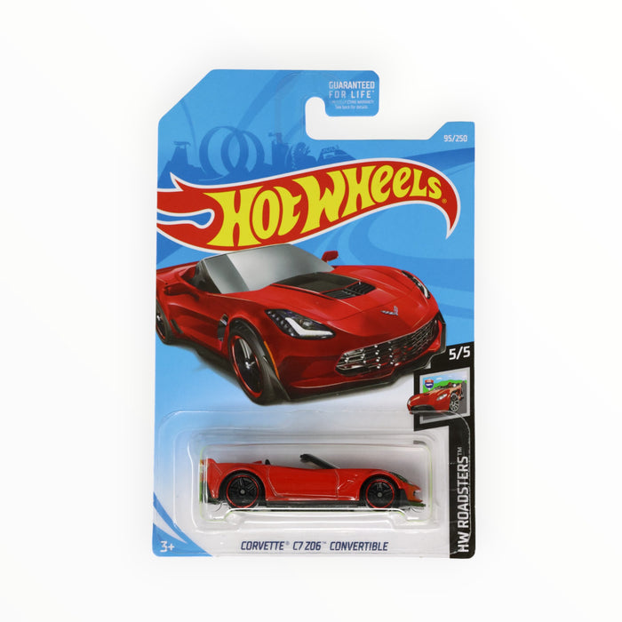 Hot Wheels Corvette C7 Z06 Convertible - Mainline (2019) 95/250