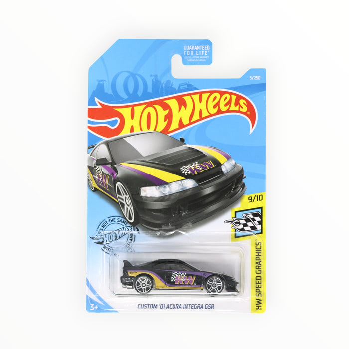 Hot Wheels Custom '01 Acura Integra GSR - Mainline (2019) 5/250