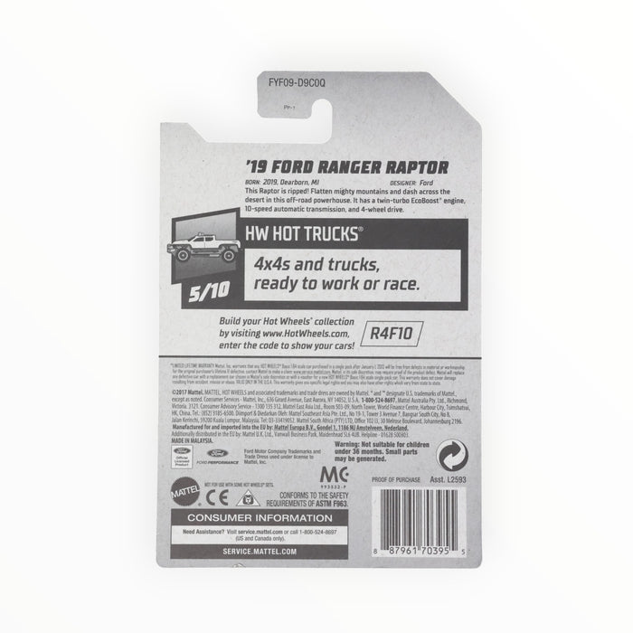 Hot Wheels '19 Ford Ranger Raptor - Mainline (2019) 185/250