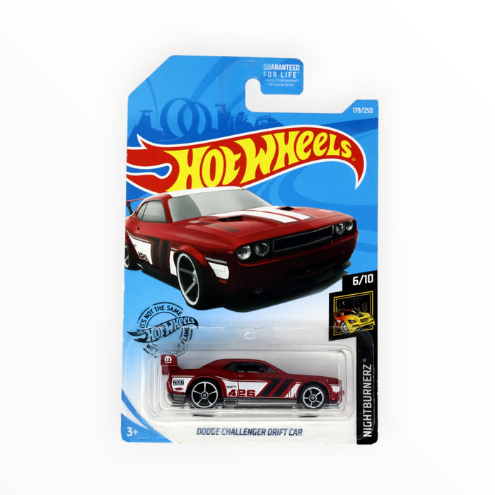 Hot Wheels Dodge Challenger Drift Car - Mainline (2019) 179/250