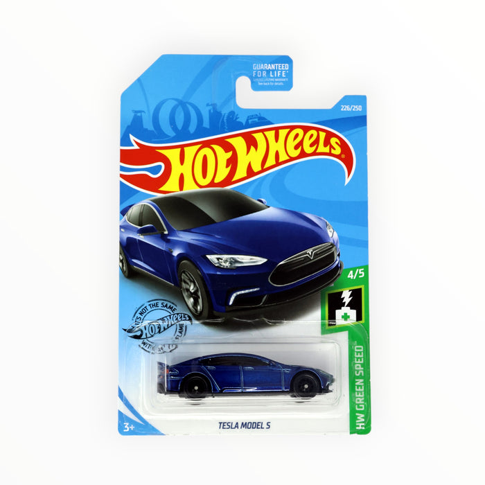 Hot Wheels Tesla Model S (Super Treasure Hunt) Mainline (2019) 226/250