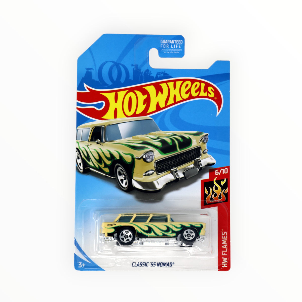 Hot Wheels 1/64 - ’55 Nomad Classics édition Limitée Kmart USA - Jaune, Modèle 2018