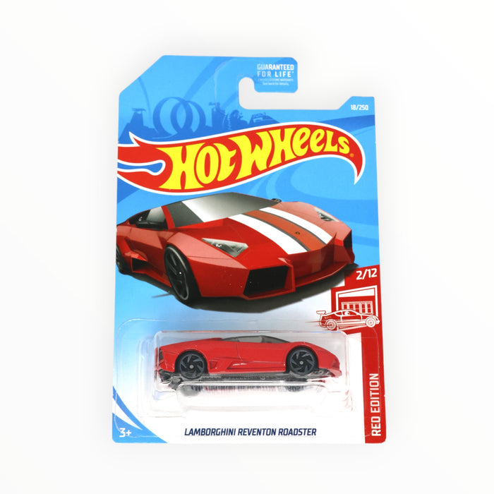 Hot Wheels Lamborghini Reventón Roadster (Red Edition) Mainline (2019) 18/250