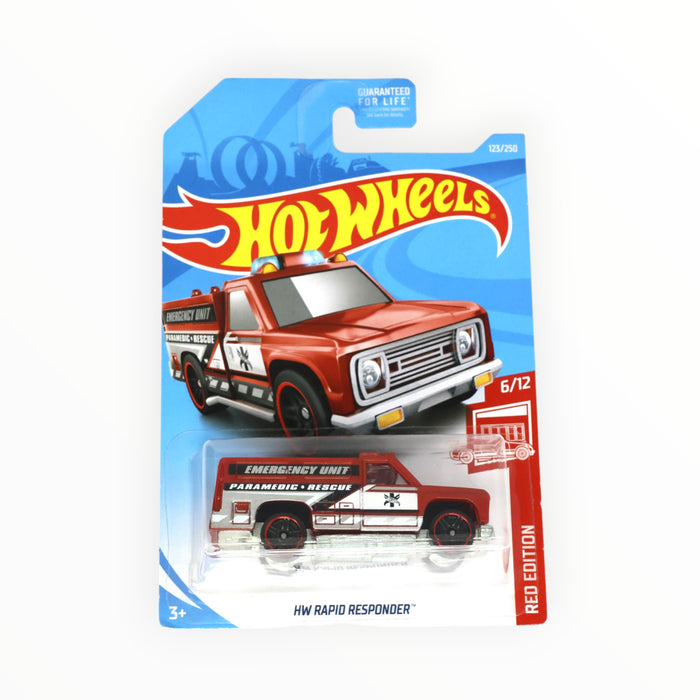 Hot Wheels HW Rapid Responder (Red Edition) Mainline (2019) 123/250