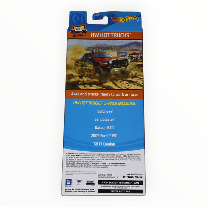 Hot Wheels HW Hot Trucks - 5-Packs (2019)