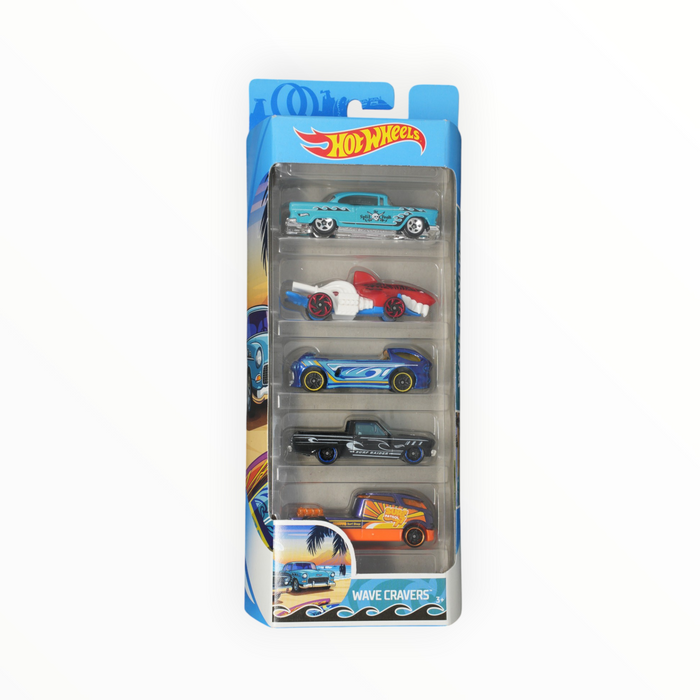 Hot Wheels Wave Cravers - 5-Packs (2019)