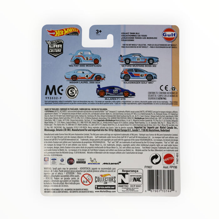 Hot Wheels 60s Fiat 500D Modificado - Car Culture (2019)