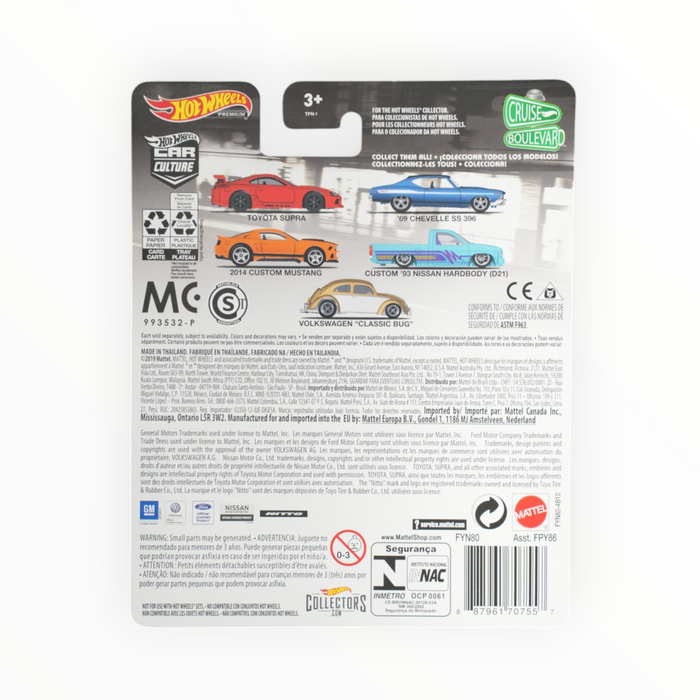 Hot Wheels Volkswagen "Classic Bug" - Car Culture (2019)