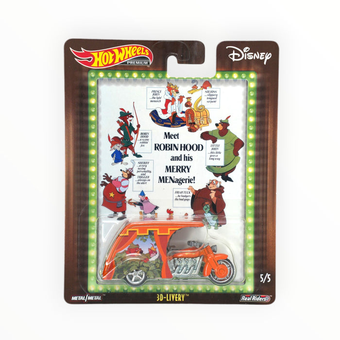 Hot Wheels 3D-Livery (Robin Hood) Pop Culture (2019)