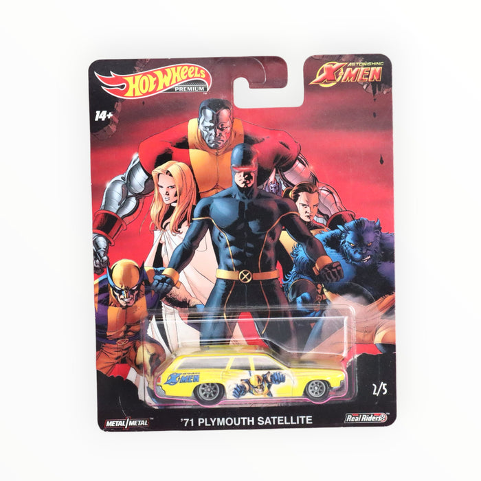 Hot Wheels '71 Plymouth Satellite (Astonishing X-Men) Pop Culture (2019)