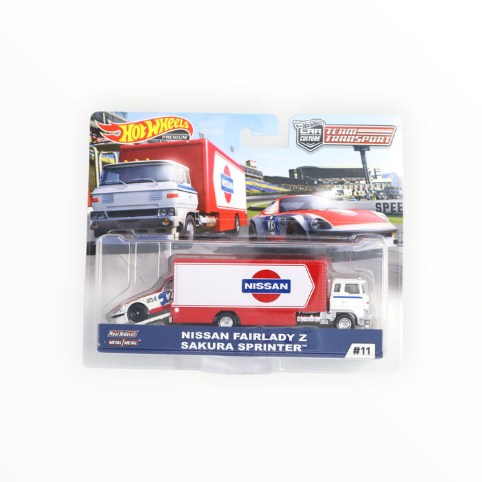 Hot Wheels Nissan Fairlady Z / Sakura Sprinter - Car Culture: Team Transport (2019) #11