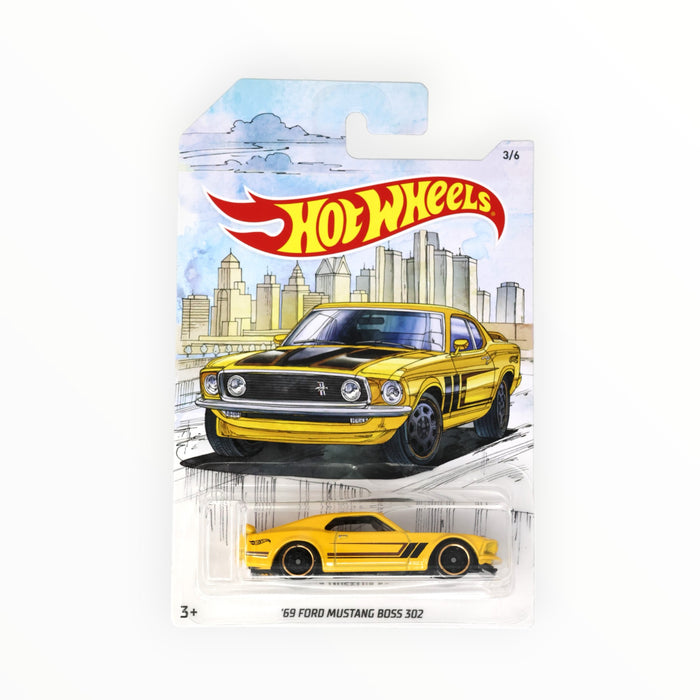 Hot Wheels '69 Ford Mustang Boss 302 - Detroit Muscle (2018) 3/6