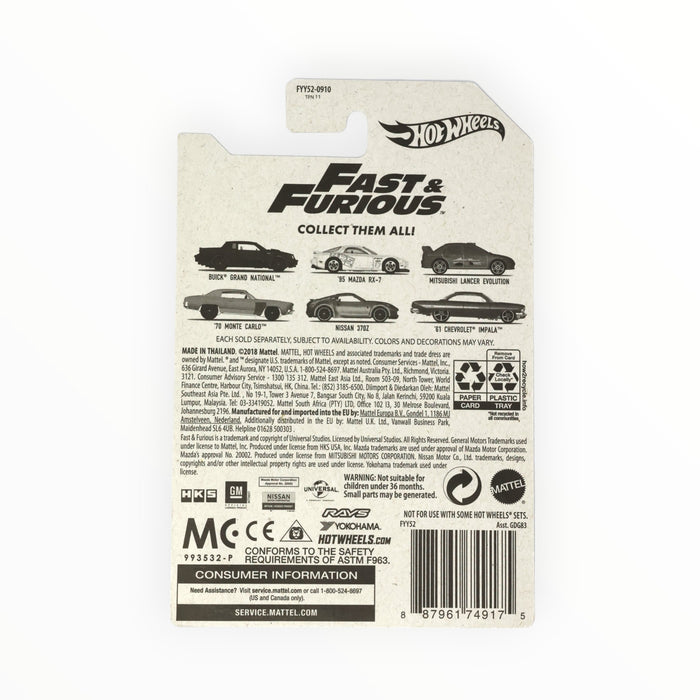 Hot Wheels Nissan 370Z - Fast & Furious (2019) 5/6