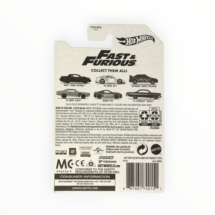 Hot Wheels '95 Mazda RX-7 - Fast & Furious (2019) 2/6