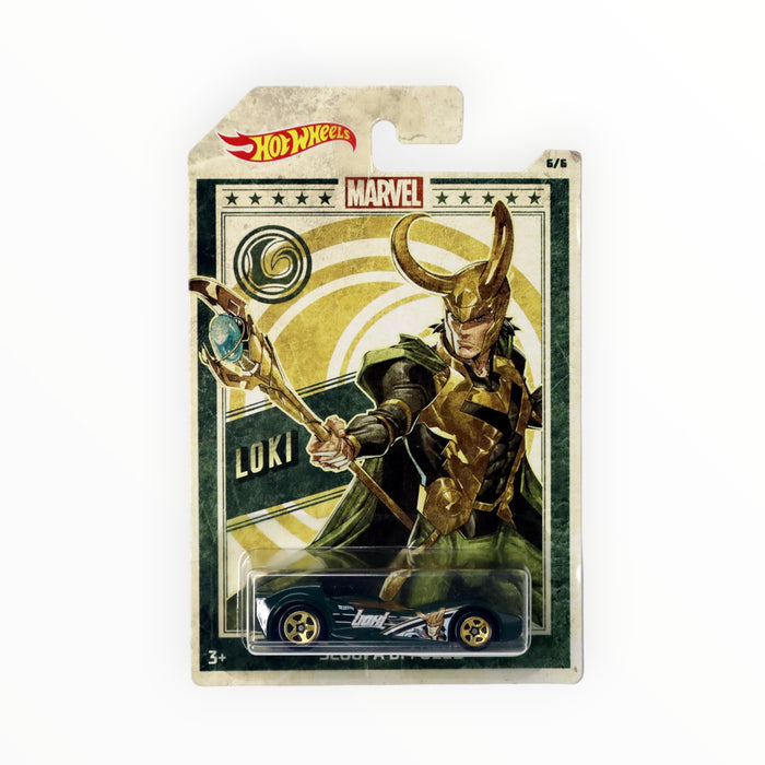 Hot Wheels Scoopa Di Fuego (Loki) Avengers (2018) 6/6