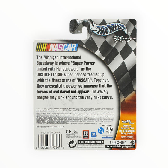Hot Wheels Monte Carlo Stocker (#4, Justice League, Michigan Super Heroes) Pro Racing (2004)