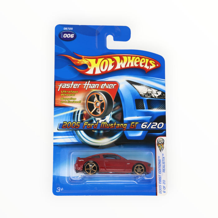 Hot Wheels 2005 Ford Mustang GT - Mainline (2005) 6/187