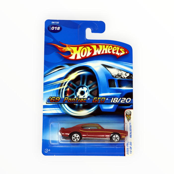 Hot Wheels '69 Pontiac GTO - Mainline (2005) 18/187