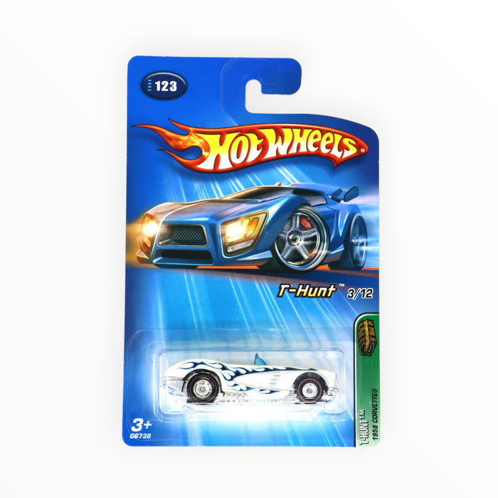 Hot Wheels 1958 Corvette (Treasure Hunt) Mainline (2005) 123/187