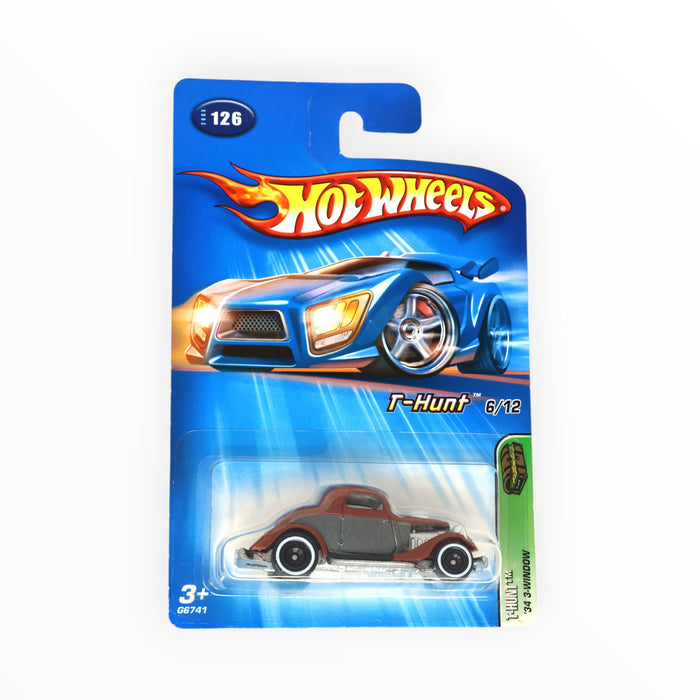 Hot Wheels 3-Window '34 (Treasure Hunt) Mainline (2005) 126/187