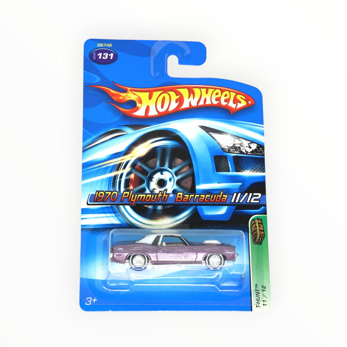 Hot Wheels '70 Plymouth Barracuda (Treasure Hunt) Mainline (2005) 131/187