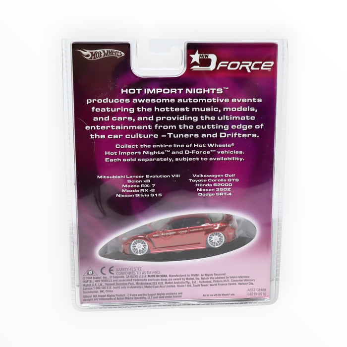 Hot Wheels Mazda RX-8 - HIN D-Force (2004)