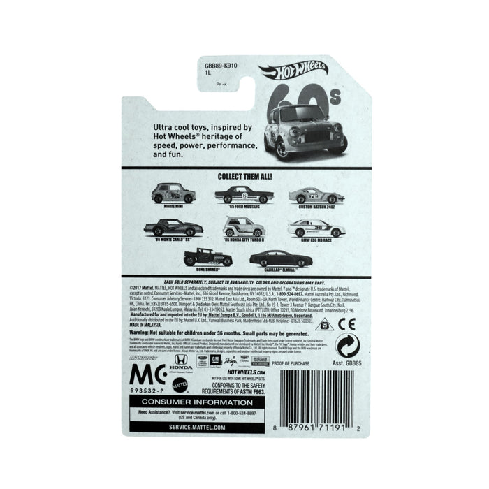 Hot Wheels Morris Mini - Throwback Series (2019) 1/8