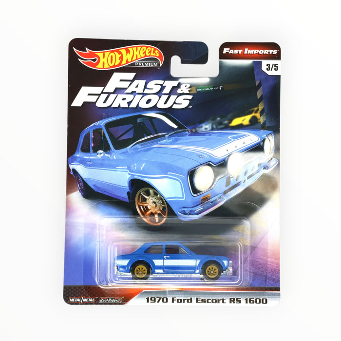 Hot Wheels 1970 Ford Escort RS 1600 - Fast & Furious Premium (2019)