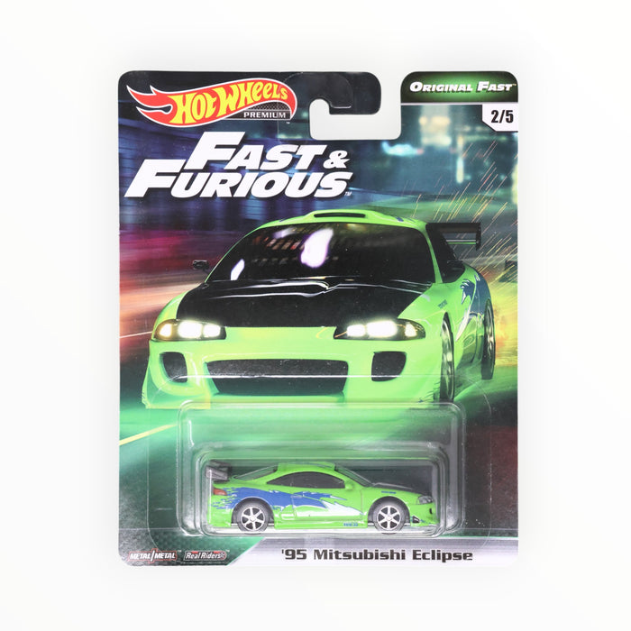Hot Wheels '95 Mitsubishi Eclipse - Fast & Furious Premium (2019)