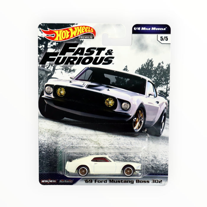 Hot Wheels '69 Ford Mustang Boss 302 - Fast & Furious Premium (2019)