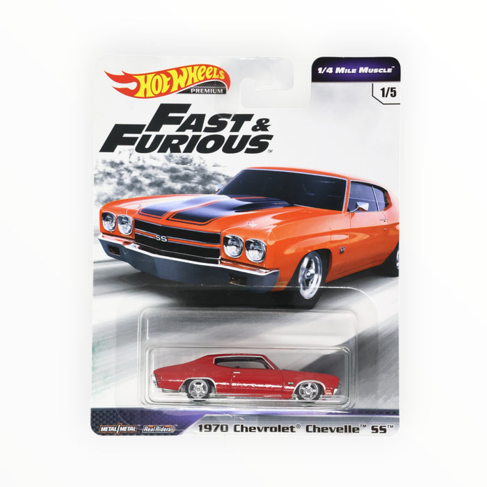 Hot Wheels 1970 Chevrolet Chevelle SS - Fast & Furious Premium (2019)