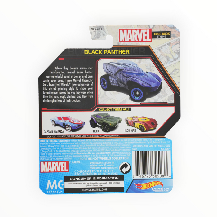 Hot Wheels Black Panther - Character Cars (2018)