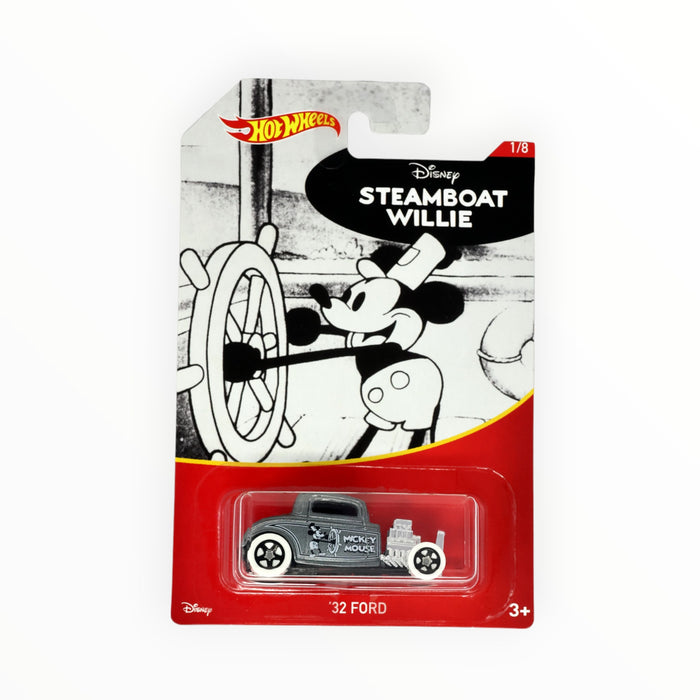 Hot Wheels '32 Ford (Steamboat Willie) Mickey Mouse 90th Anniversary (2018) 1/8