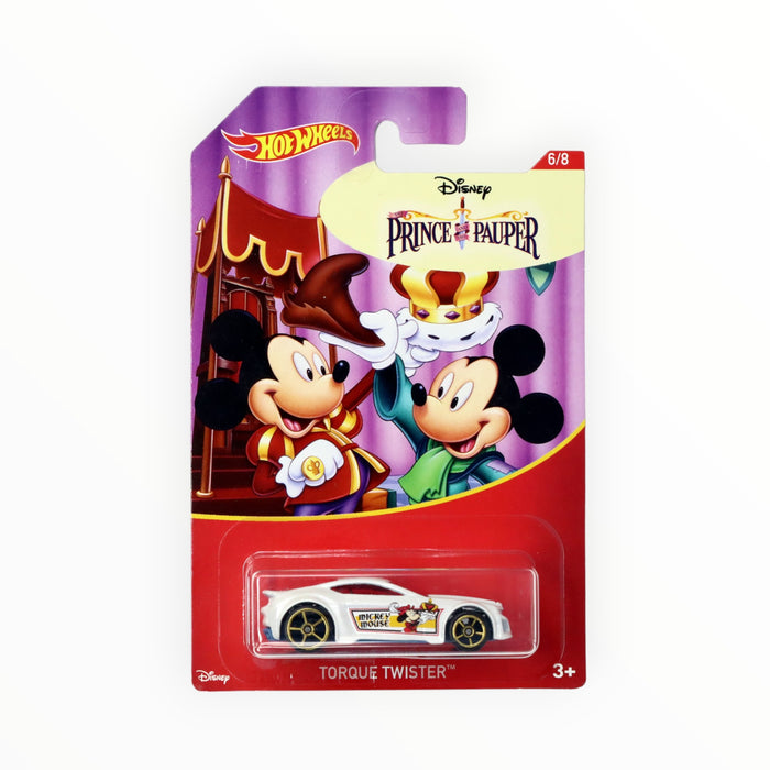 Hot Wheels Torque Twister (The Prince and the Pauper) Mickey Mouse 90th Anniversary (2018) 6/8