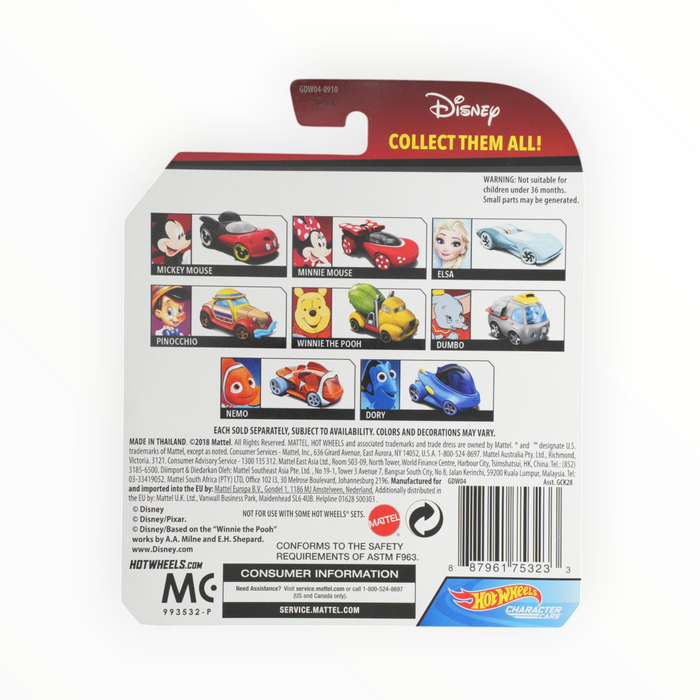 Hot Wheels Mickey Mouse - Character Cars (2018)