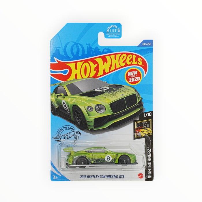 Hot Wheels 2018 Bentley Continental GT3 - Mainline (2020) 246/250
