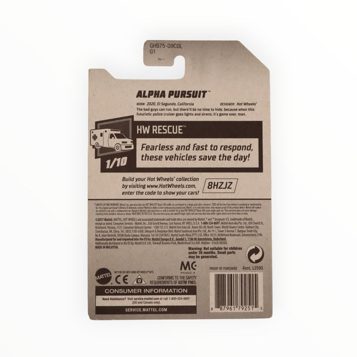 Hot Wheels Alpha Pursuit - Mainline (2020) 206/250